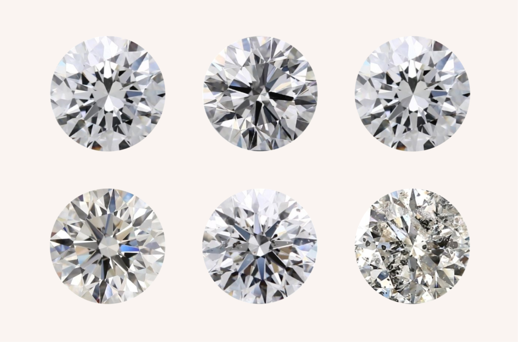 Different types of hot sale diamond quality