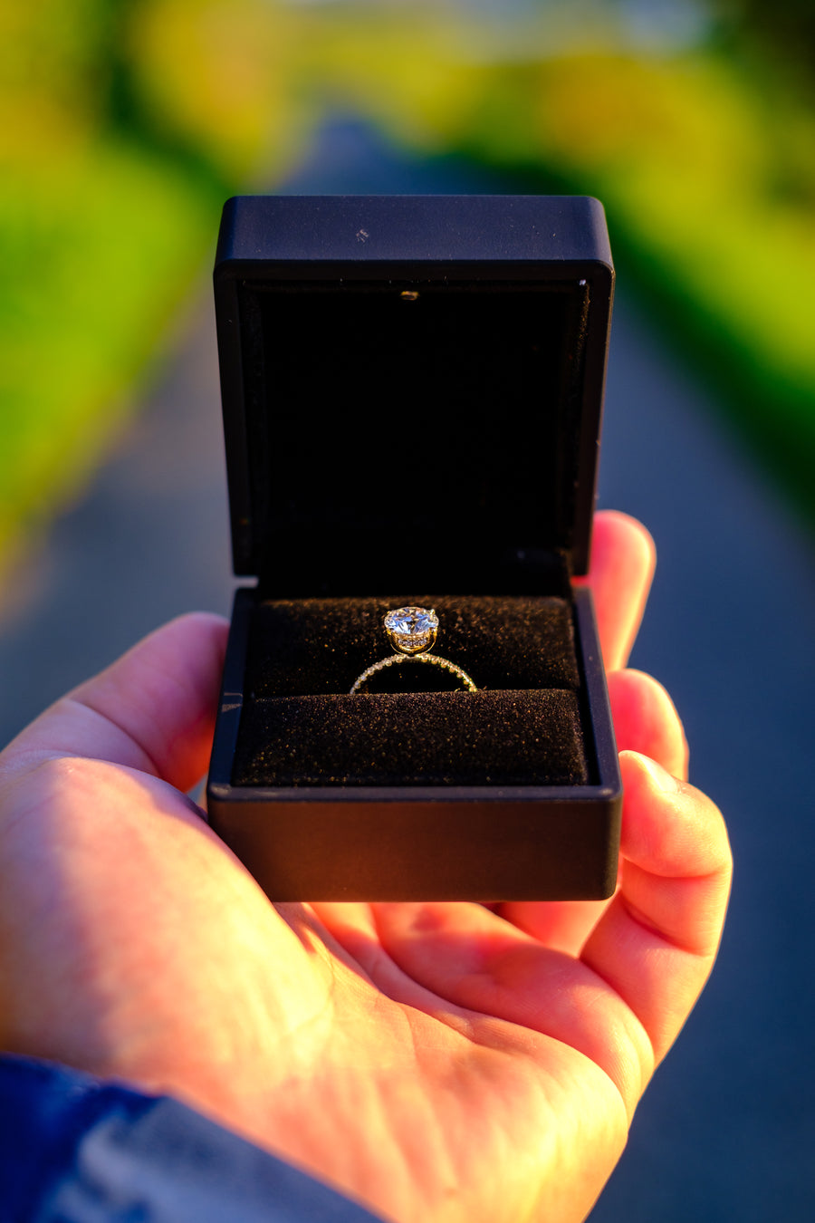 Ben K., Sonu Company engagement ring